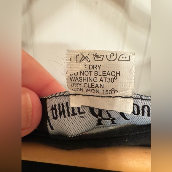 Vanite Couture 2 piece sheer overlay London Graffiti tunic large - Picture 8 of 10